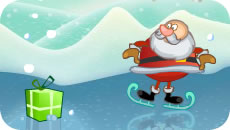 Božićna igrica Santa's Gift Jump