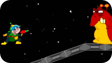 Space Dude igra za otroke