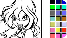 Winx coloring